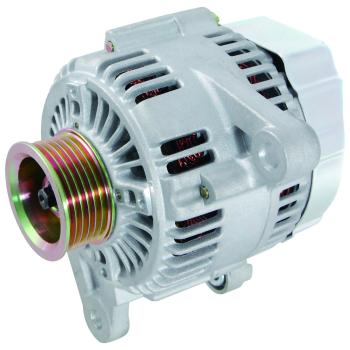 2005 Jeep TJ Alternator WAI 13876N image 2 of 2