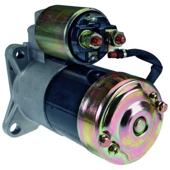 2000 Kia Sephia Starter Motor WAI 17132N image 1 of 2