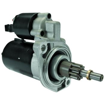 1998 Volkswagen Beetle Starter Motor WAI 17416N image 2 of 2