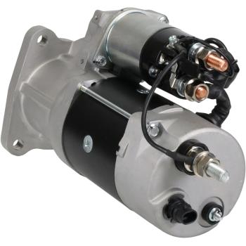 2005 Freightliner FLD112 Starter Motor WAI 6910N image 4 of 4