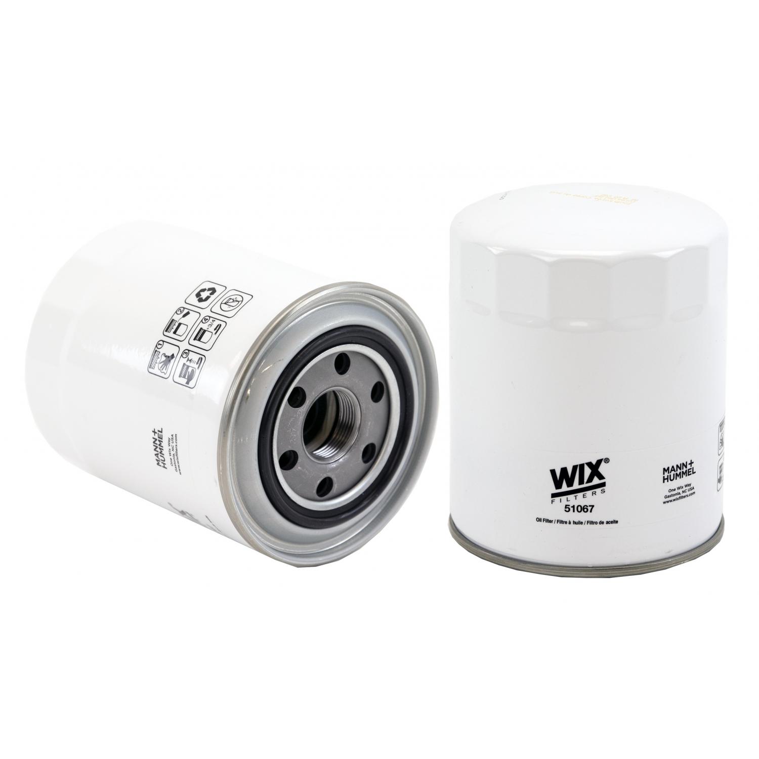 Wix 51067 Engine Oil Filter product image 1 of 3