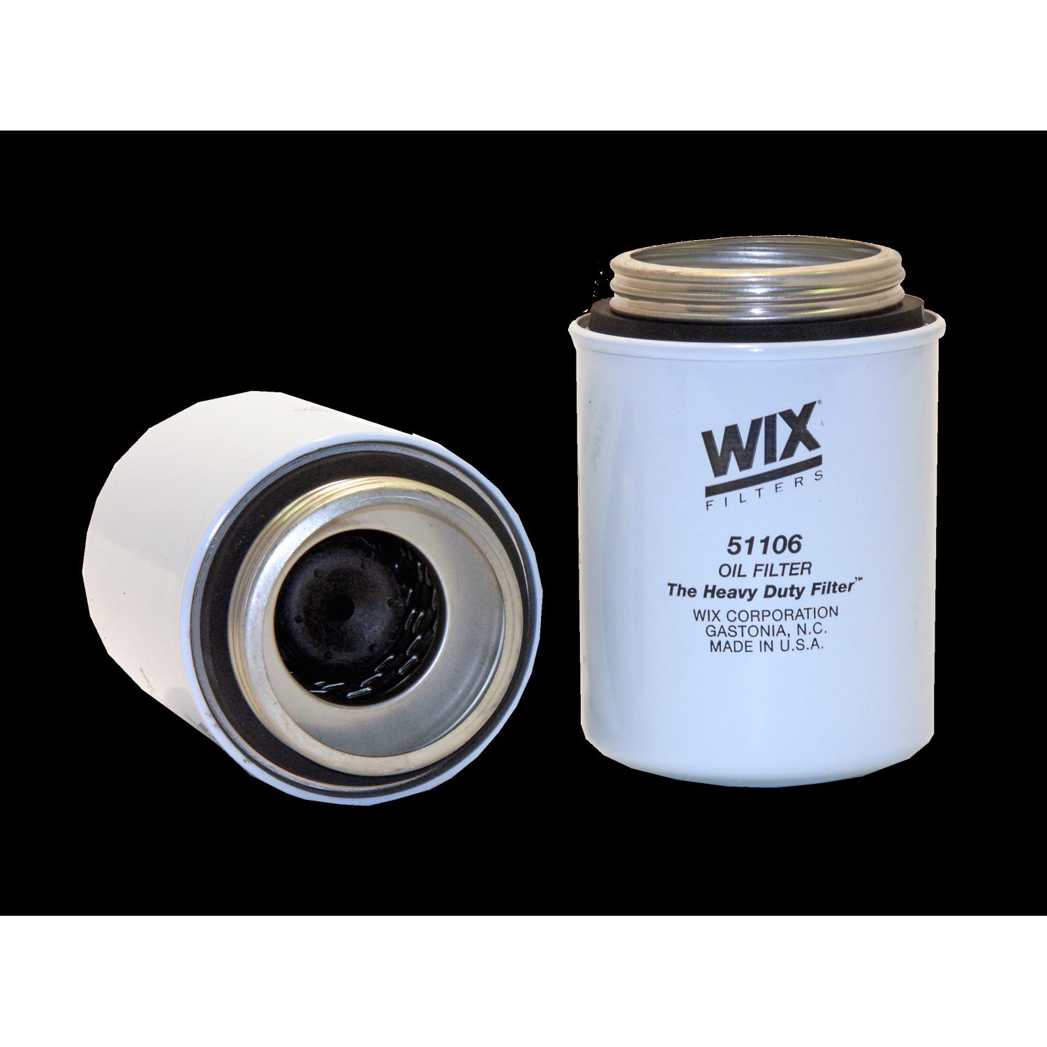 Wix 51106 - Engine Oil Filter Wix 51106 Engine Oil Filter product image 1 of 2
