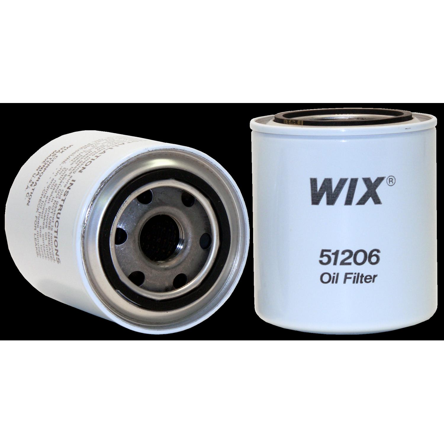 Wix 51206 - Engine Oil Filter Wix 51206 Engine Oil Filter product image 1 of 3