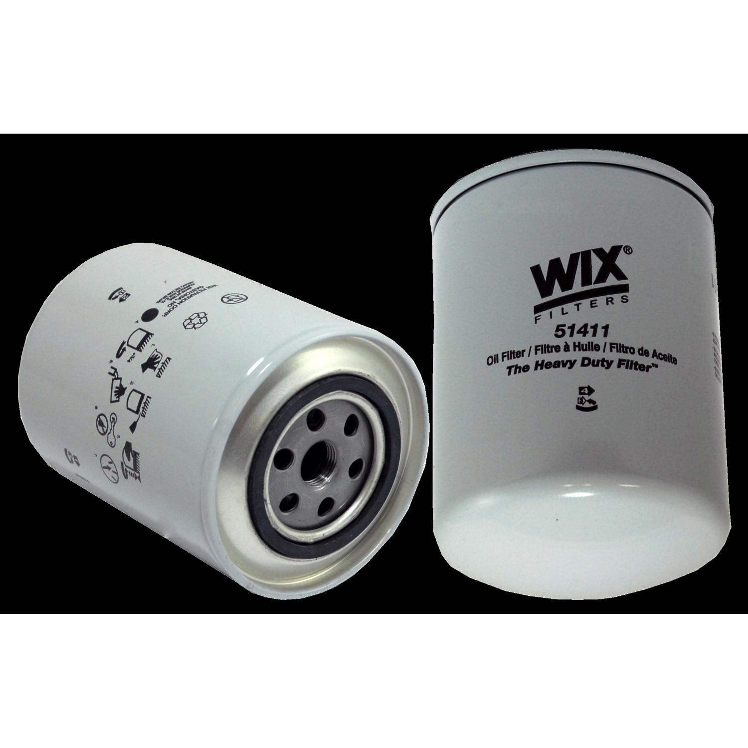 Wix 51411 - Engine Oil Filter Wix 51411 Engine Oil Filter product image 1 of 3