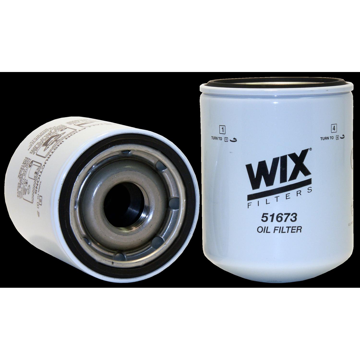 Wix 51673 - Engine Oil Filter Wix 51673 Engine Oil Filter product image 1 of 3