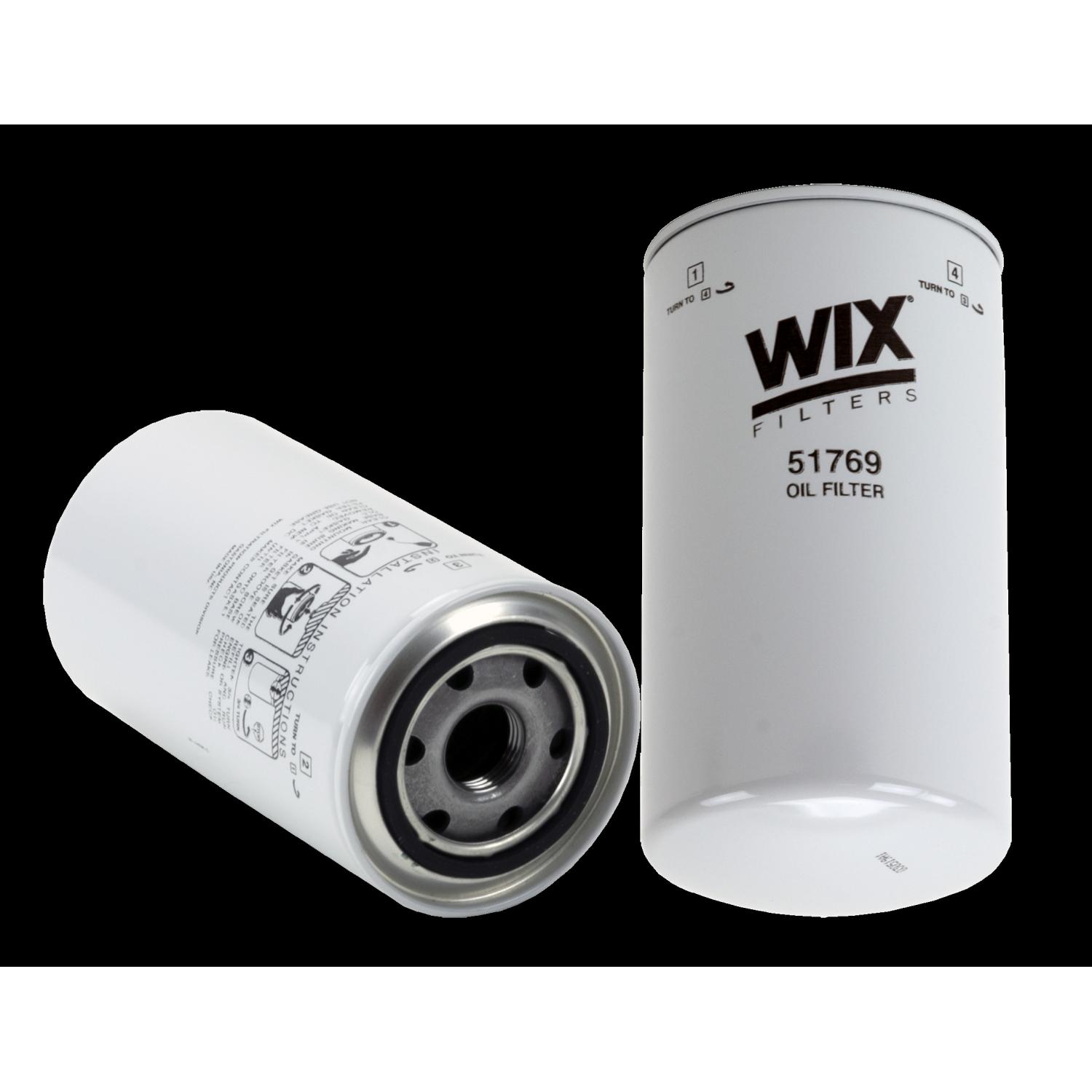Wix 51769 - Engine Oil Filter Wix 51769 Engine Oil Filter product image 1 of 3