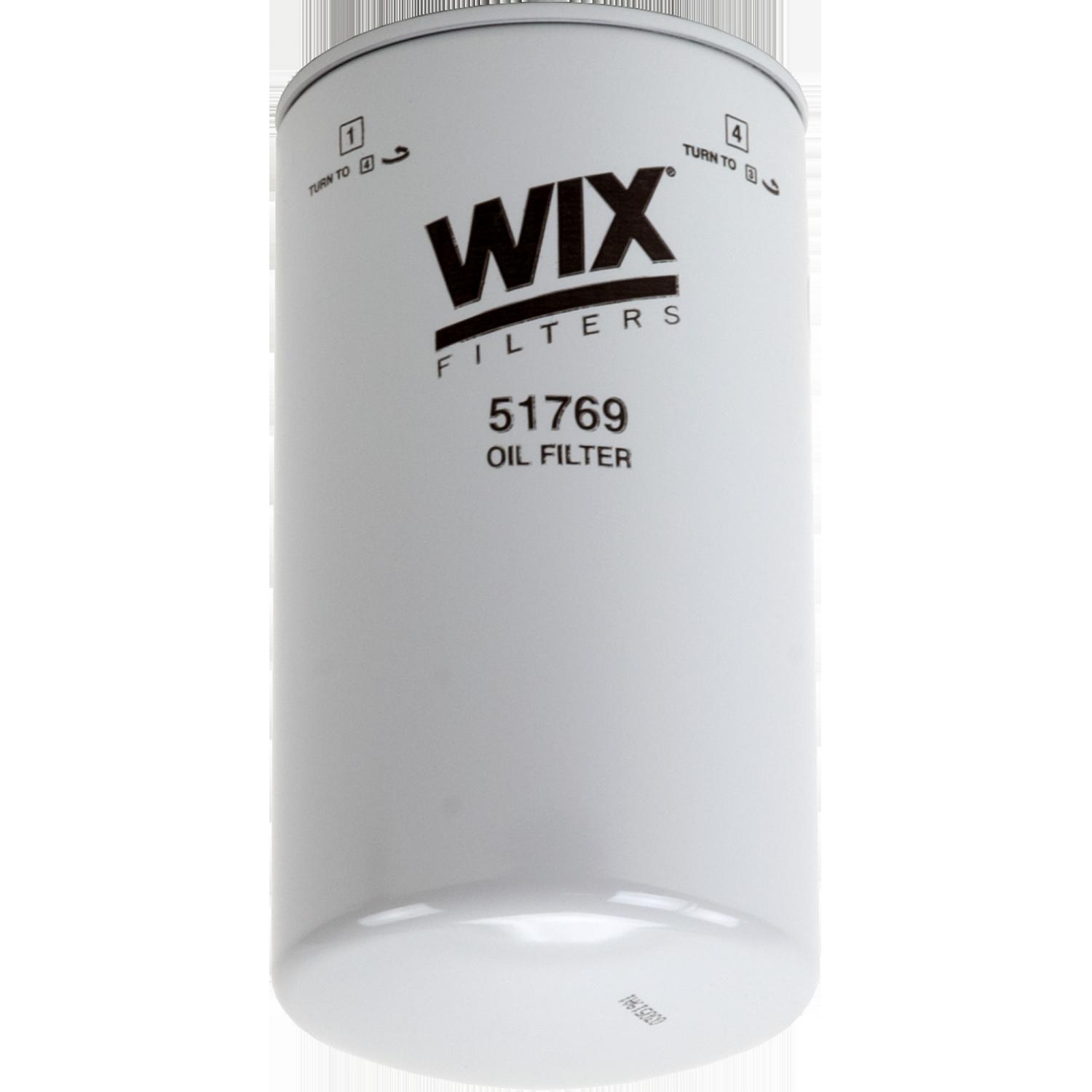 Wix 51769 - Engine Oil Filter Wix 51769 Engine Oil Filter product image 2 of 3