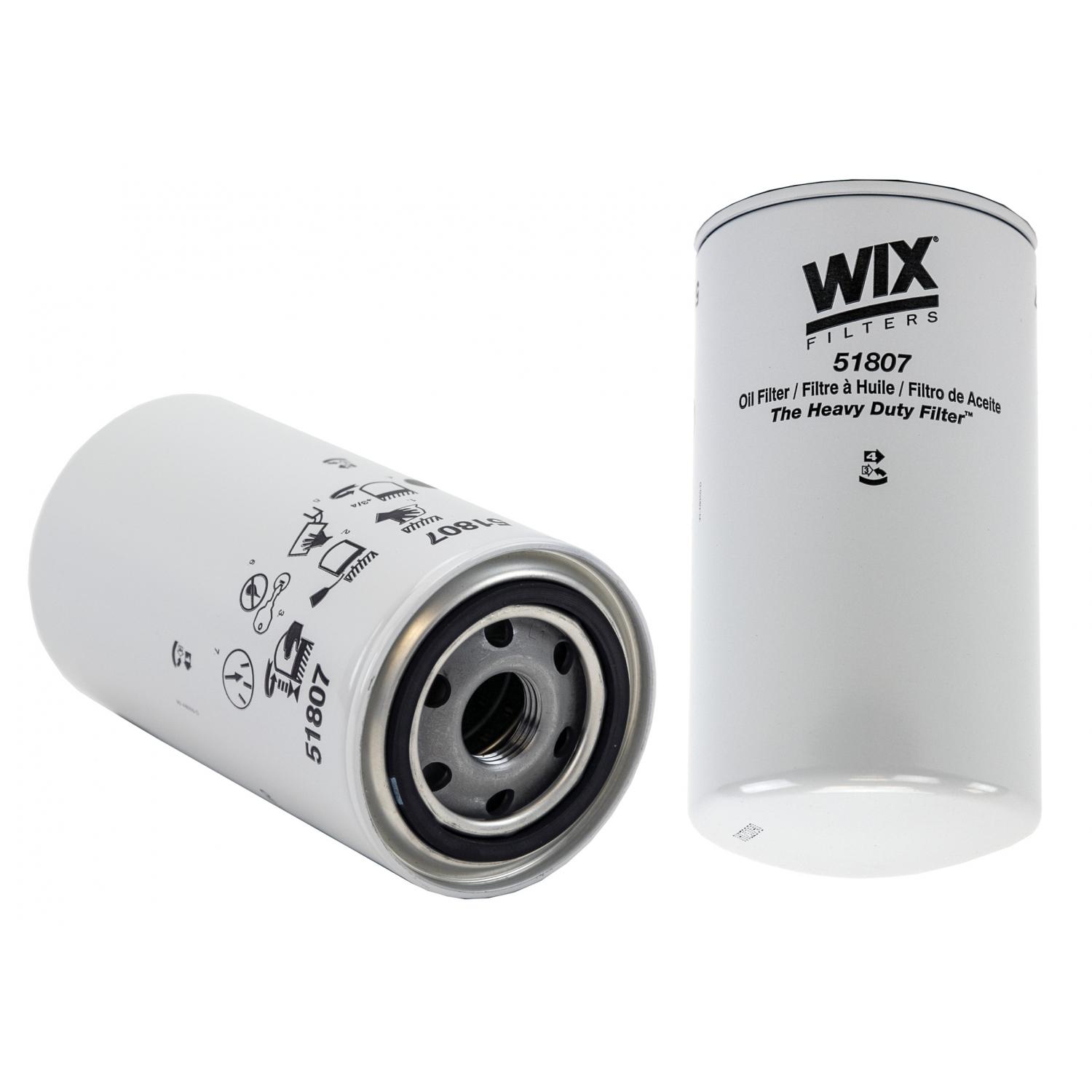 Wix 51807 Engine Oil Filter product image 1 of 3