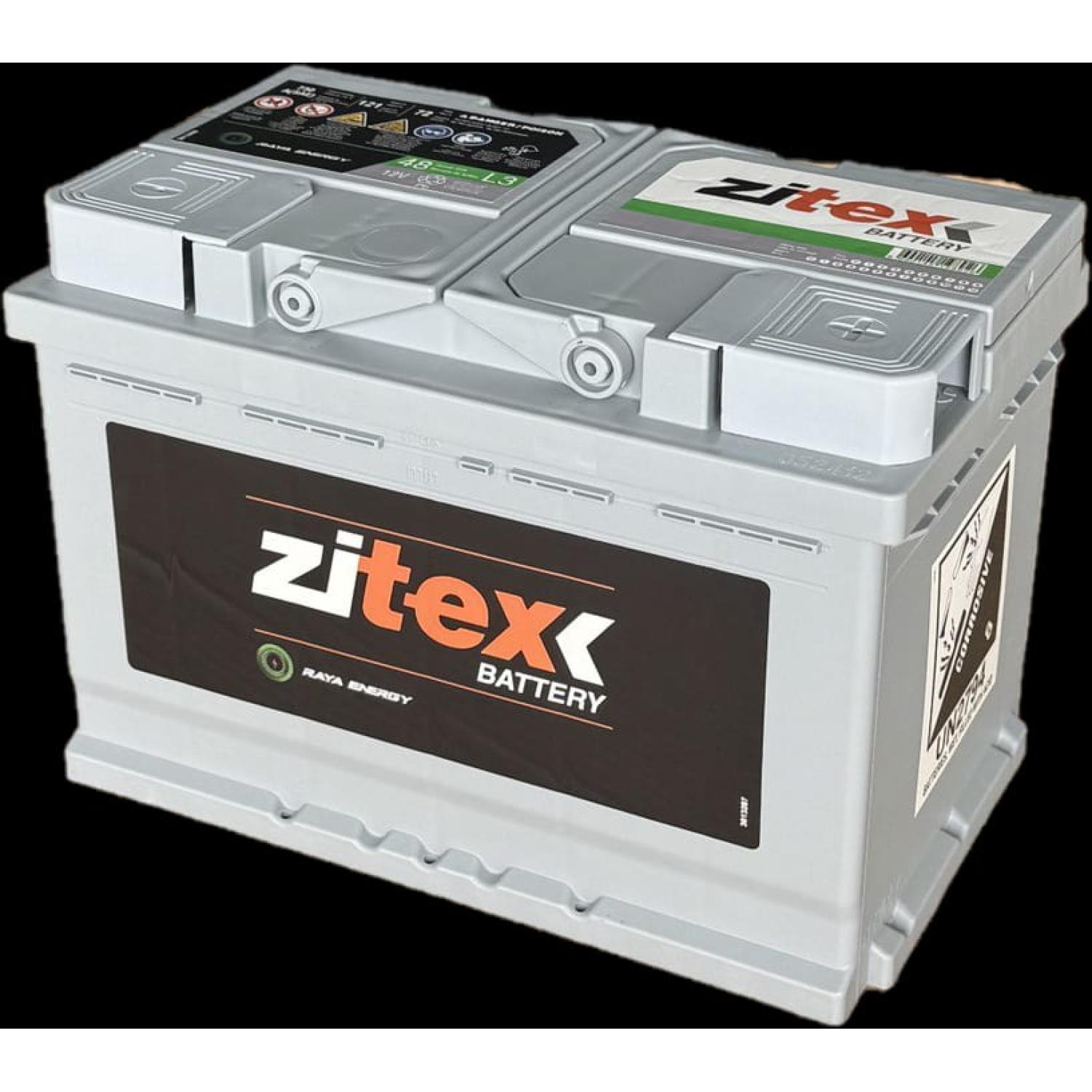 Zitex 48H6Z Automotive Battery Image